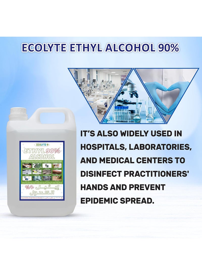 ECOLYTE+ رذاذ مطهر كحول إيثيلي 70% - 500 مل - Image 4